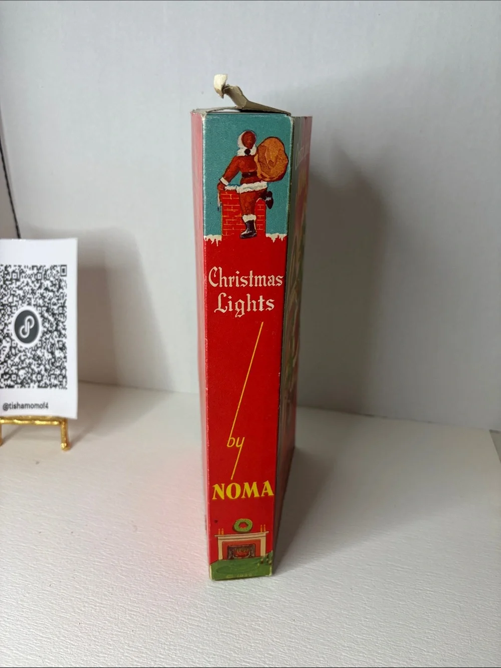 Vintage Christmas Lights by NOMA with Mazda Lamps